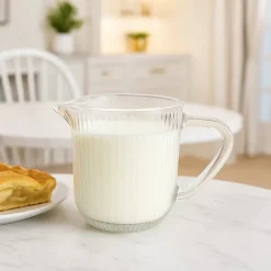 Mlecznik szklany 200 ml dzbanuszek mały na mleko śmietankę Altom Design Selena