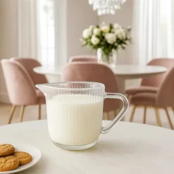 Mlecznik szklany 200 ml dzbanuszek mały na mleko śmietankę Altom Design Selena