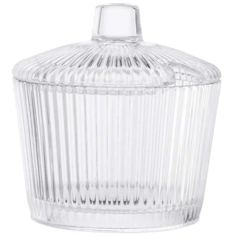 Mlecznik szklany 200 ml z cukiernicą 210 ml kompletny zestaw kuchenny Altom Design Selena