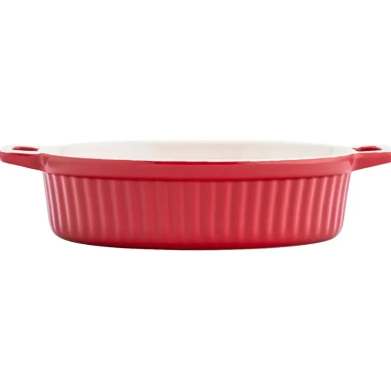 Naczynie do zapiekania ceramiczne 27 cm czerwone Altom Design Red Chilli
