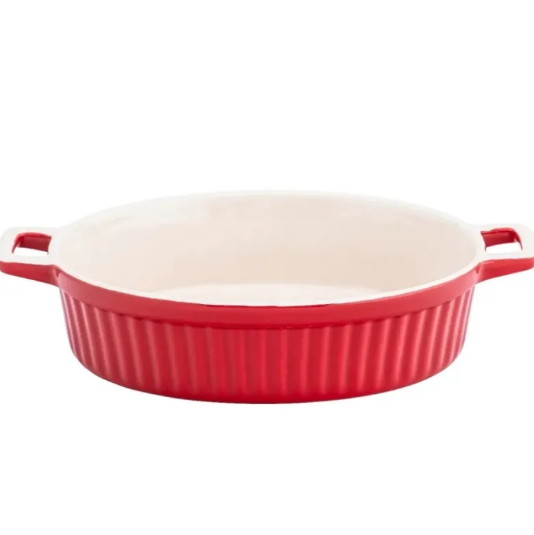Naczynie do zapiekania ceramiczne 27 cm czerwone Altom Design Red Chilli