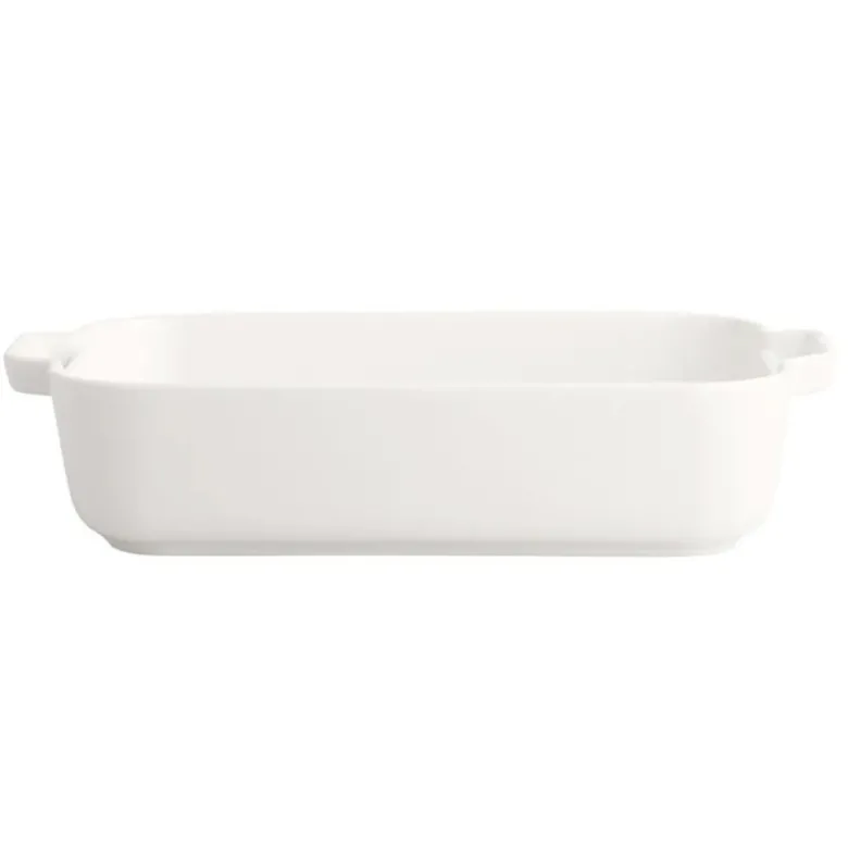 Naczynie do zapiekania porcelanowe 30,5x18x7cm 1800 ml białe Altom Design Regular