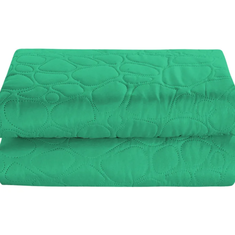 Narzuta na łóżko pikowana 170x210 cm Cotton World jasno-zielona 2663