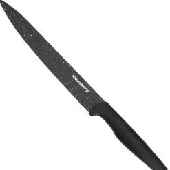 Noże kuchenne z powłoką marmurową zestaw 6 elementowy z obieraczką Klausberg KB 7613