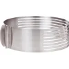 Opaska regulowana do tortu 24-30 cm obręcz stalowa okrągła TR-548