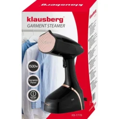 Parownica do pionowego prasowania ubrań 400 ml miedziany panel Klausberg KB 7778