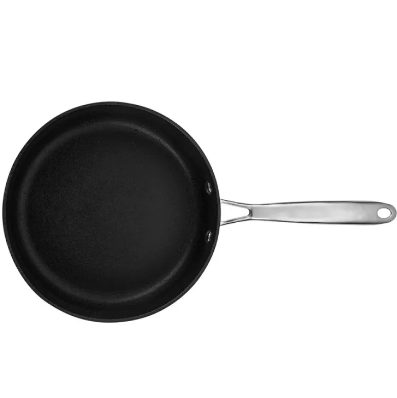 Patelnia aluminiowa głęboka na indukcję i gaz Florina Stix czarna aluminium 24 cm 2,5 l