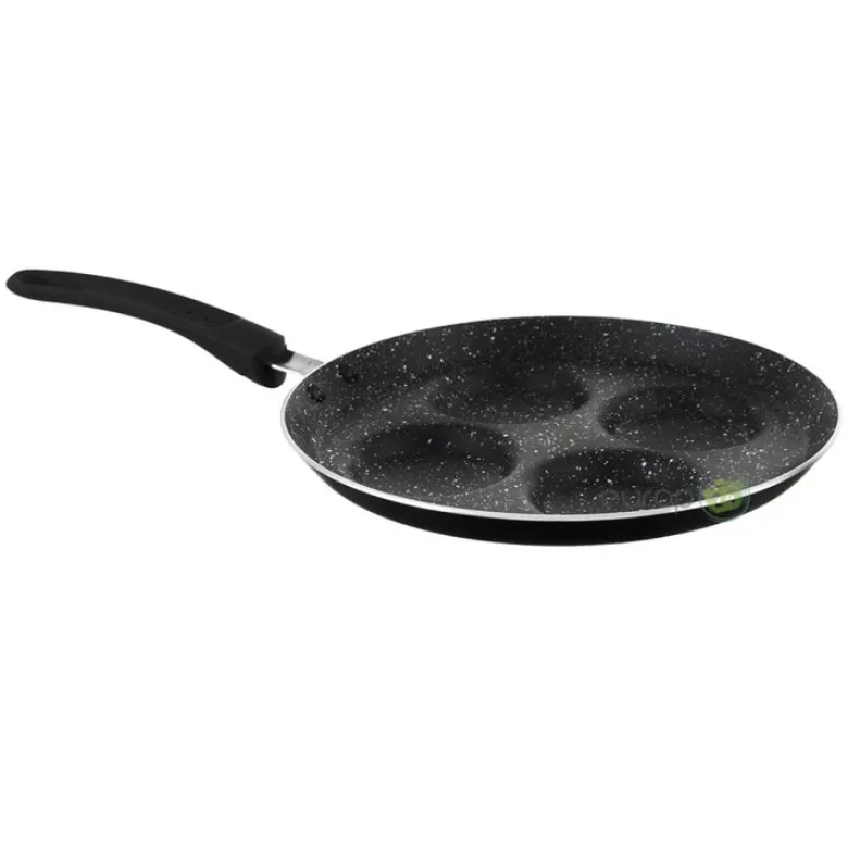 Patelnia do jajek KingHoff KH 3928 Granitowa placków 24 cm