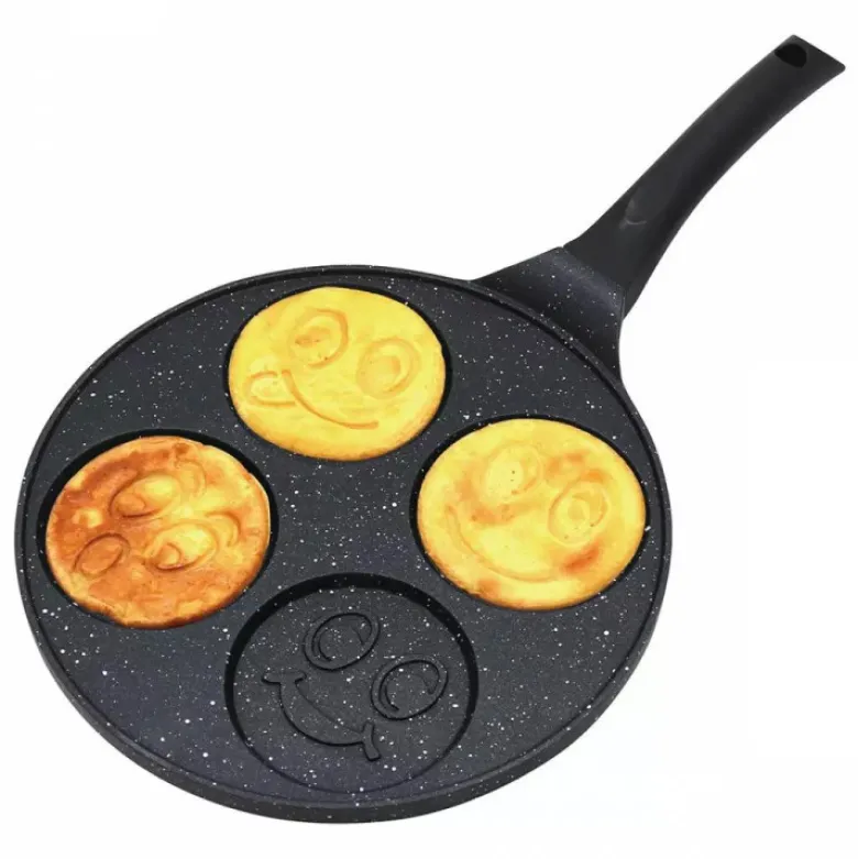 Patelnia do mini naleśników 26cm powłoka marmurowa KH 1672 Kinghoff