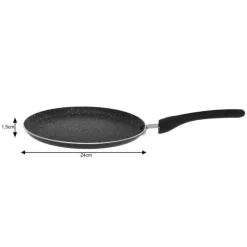 Patelnia do naleśników Zilner ZL 2400 20 cm marmurowa na indukcję