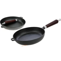Patelnia żeliwna 26 cm Krisberg KR 2641 ciężka na indukcję