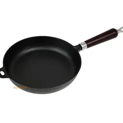 Patelnia żeliwna 24 cm Krisberg KR 2565 z pokrywką ciężka na indukcję