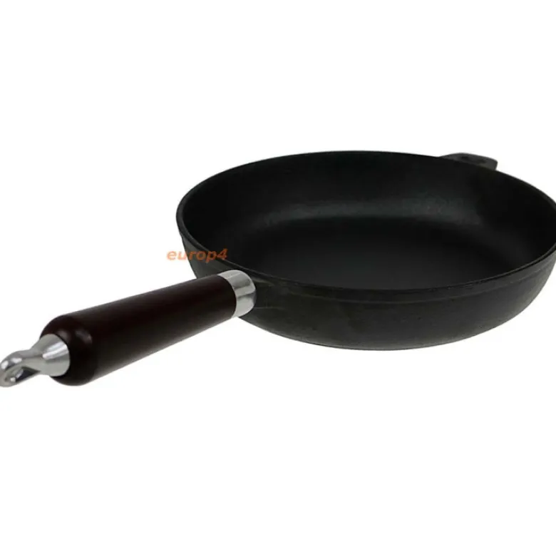 Patelnia żeliwna 24 cm Krisberg KR 2565 z pokrywką ciężka na indukcję