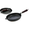 Patelnia żeliwna KingHoff KH 1118 ciężka na indukcję 24 cm
