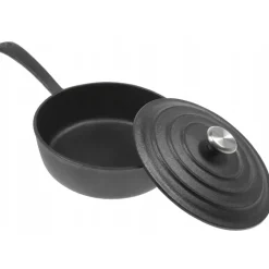 Patelnia żeliwna Krisberg KR 2571 ciężka 24 cm indukcja gaz