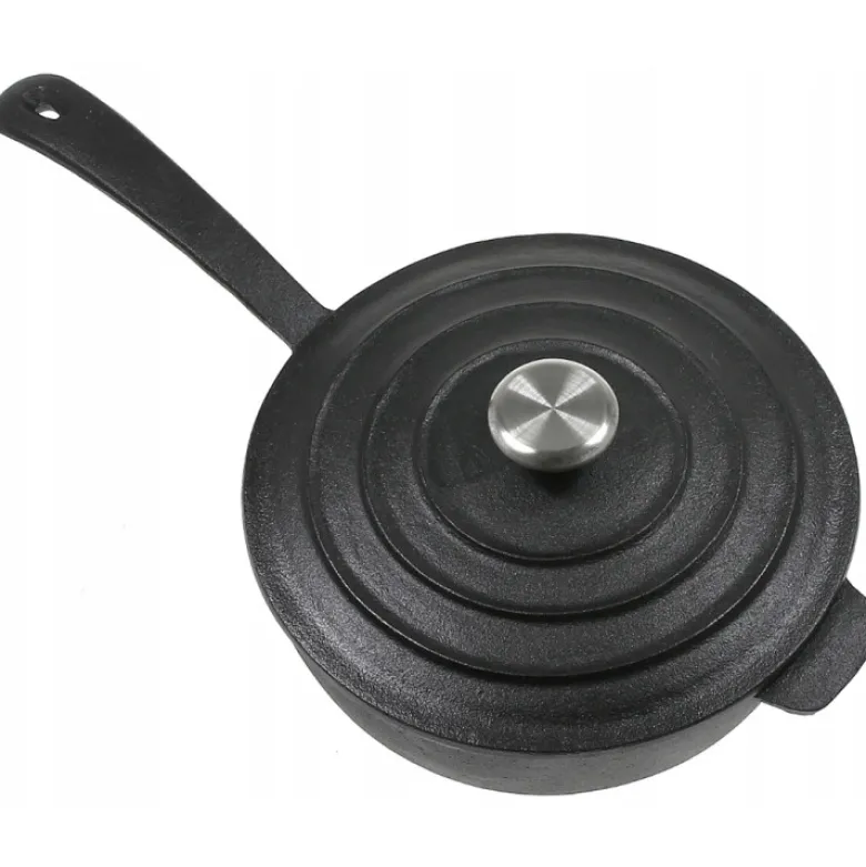 Patelnia żeliwna Krisberg KR 2571 ciężka 24 cm indukcja gaz