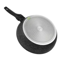 Patelnia głęboka z pokrywką Klausberg KB 7296 Granitowa indukcyjna 28 cm