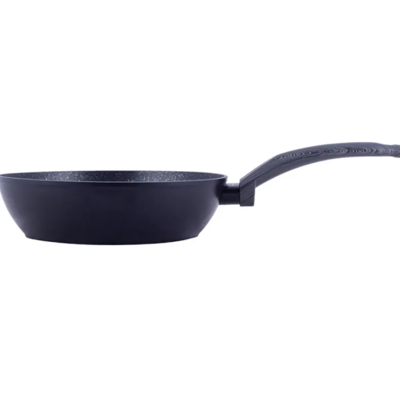 Patelnia głęboka z powłoką marmurową duża 32 cm WOK indukcja KM 4137 Kamille
