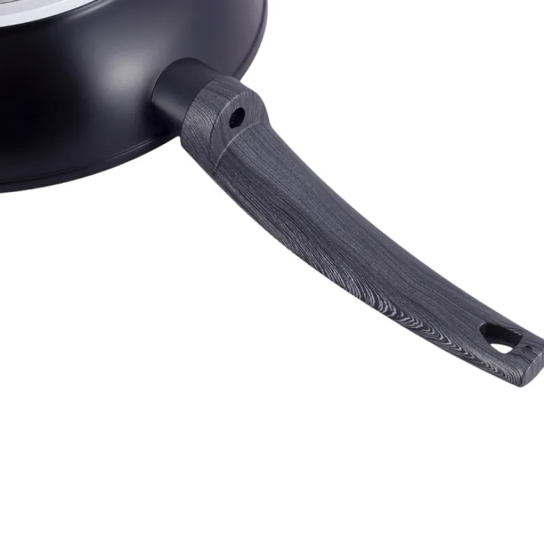 Patelnia głęboka z powłoką marmurową duża 32 cm WOK indukcja KM 4137 Kamille
