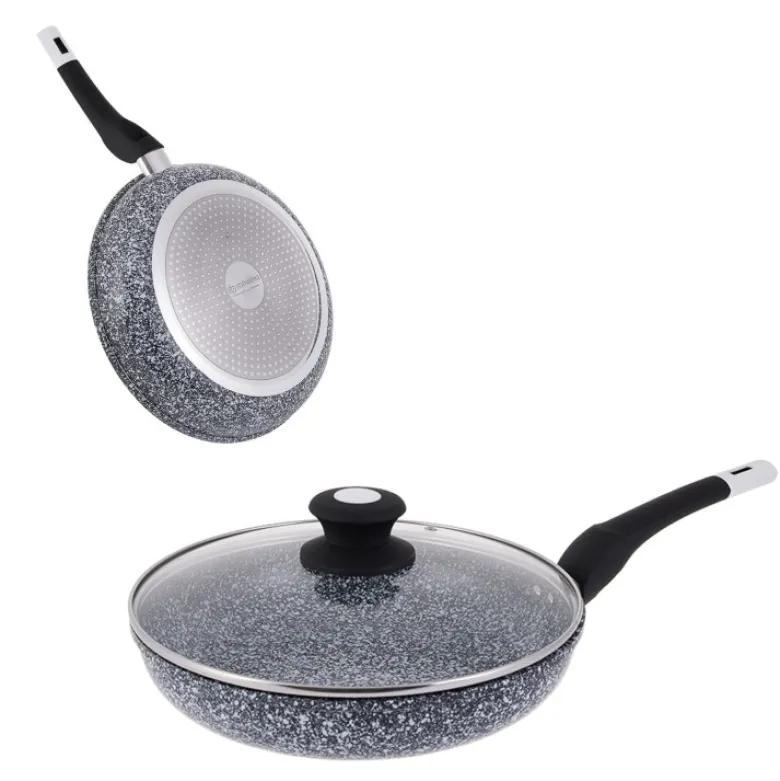 Patelnia marmurowa 30 cm indukcja Zilner ZL 7126 ceramiczna