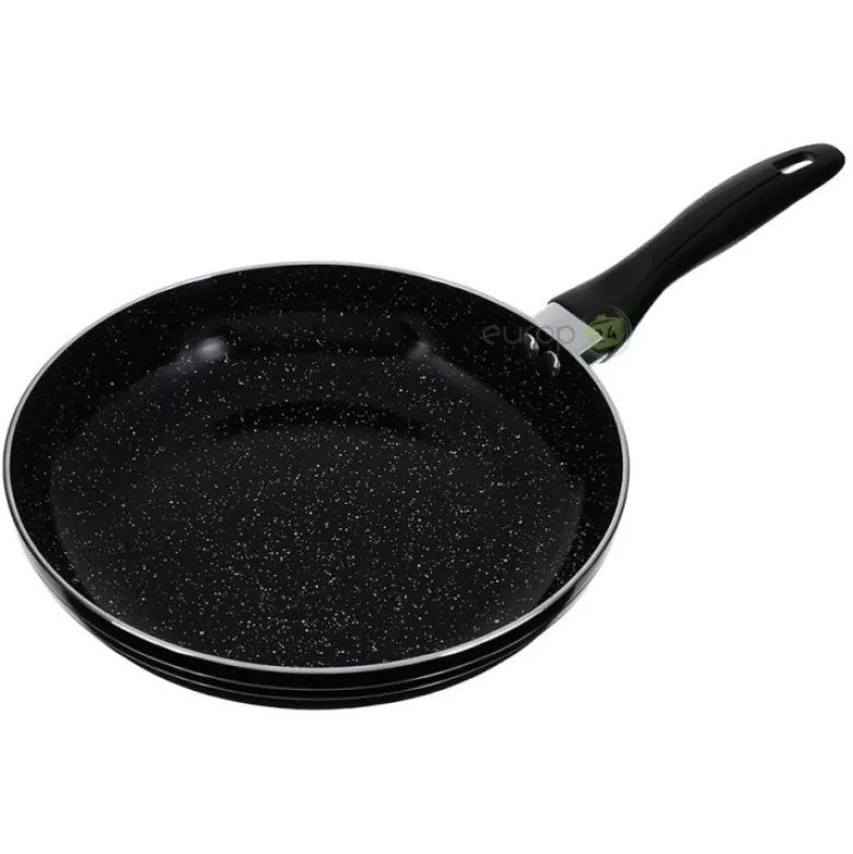 Patelnia na indukcję Edenberg EB 765 - 22cm MARMUR + pokrywka