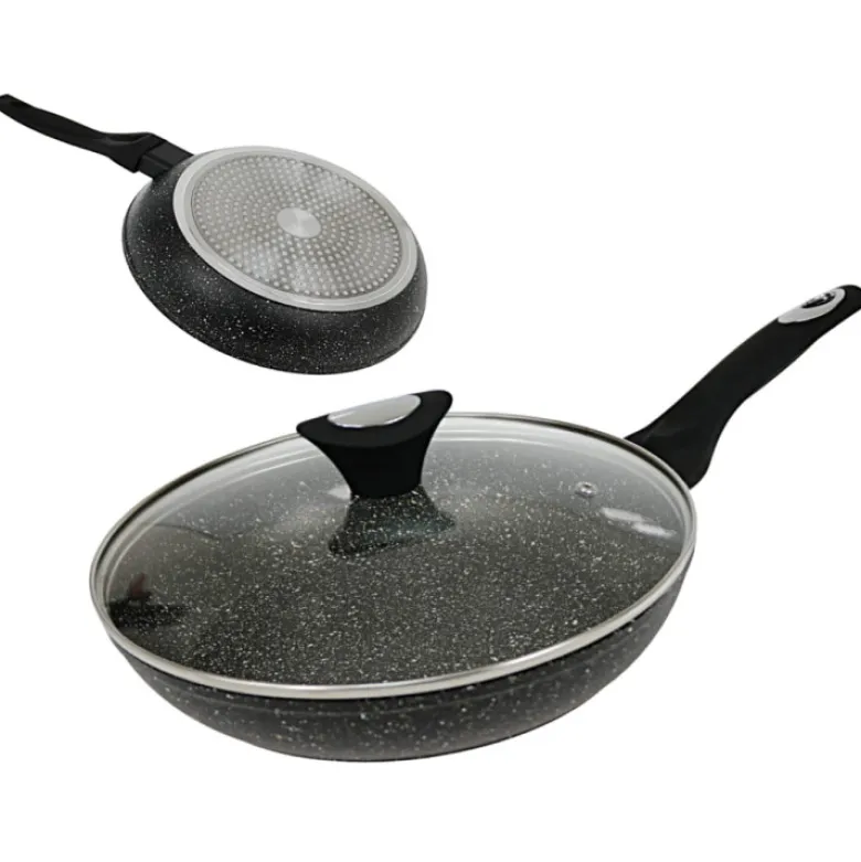 Patelnia na indukcję Klausberg KB 7038 - 22 cm Ceramiczna Granitowa