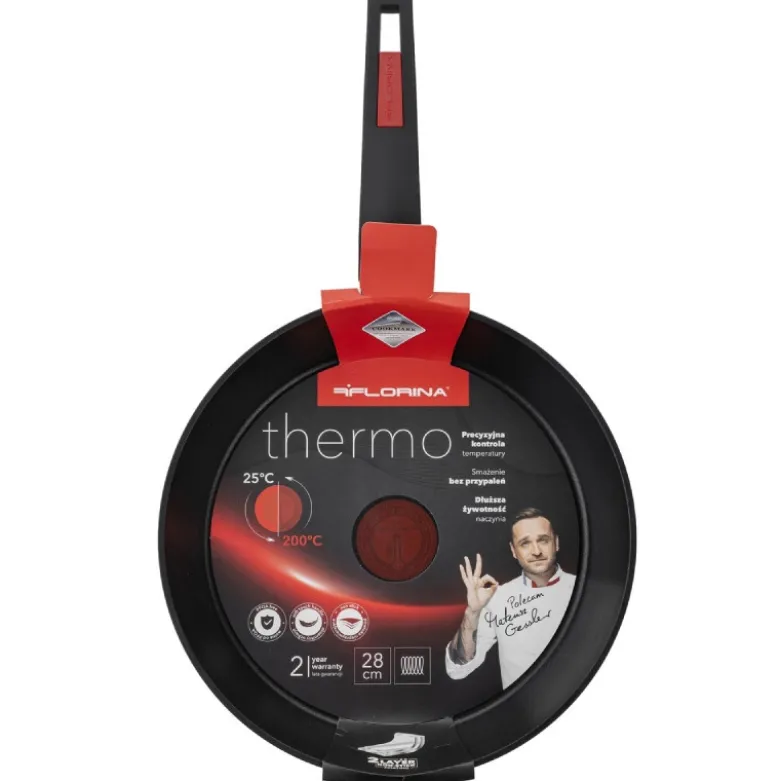 Patelnia z czujnikiem temperatury 28 cm Florina Thermo Sensor na indukcję