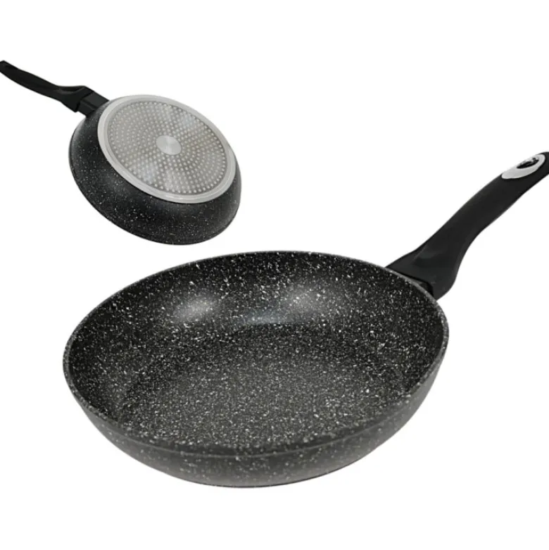 Patelnia z powłoką granitową Klausberg KB 7031 - 20 cm Ceramiczna Indukcja