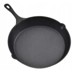 Patelnie żeliwne 20/25/30cm zestaw 3 sztuk ciężkie głębokie Krisberg KR 2711 indukcja gaz