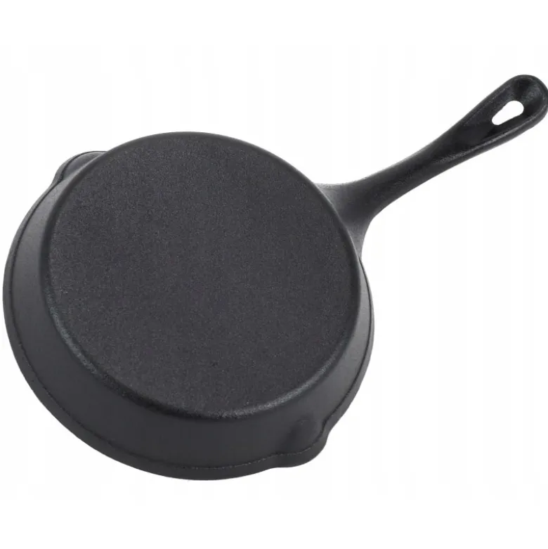 Patelnie żeliwne 20/25/30cm zestaw 3 sztuk ciężkie głębokie Krisberg KR 2711 indukcja gaz