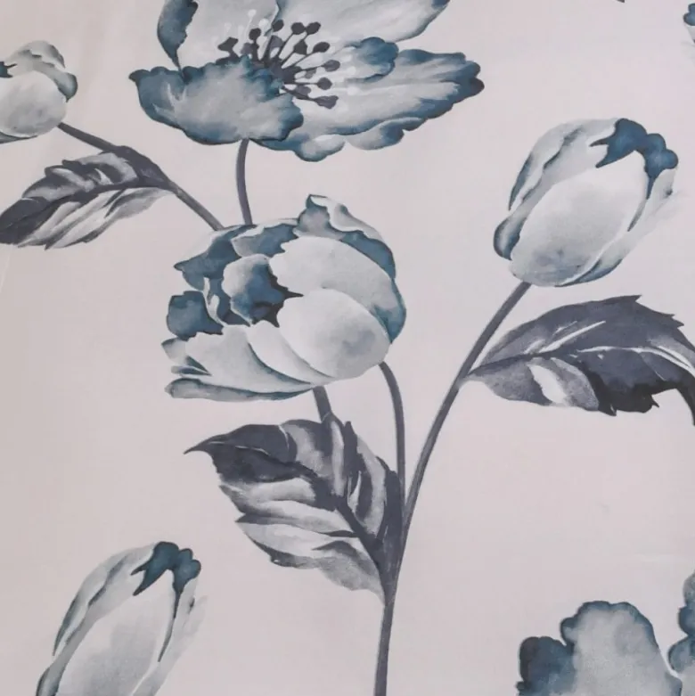 Pościel 200x220 bawełna satynowa dwustronna GierekHoff gruba 3 części GH 3134 Blue Rose