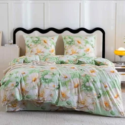 Pościel 160x200 bawełna satynowa dwustronna Cotton World gruba 3 części AML 3096