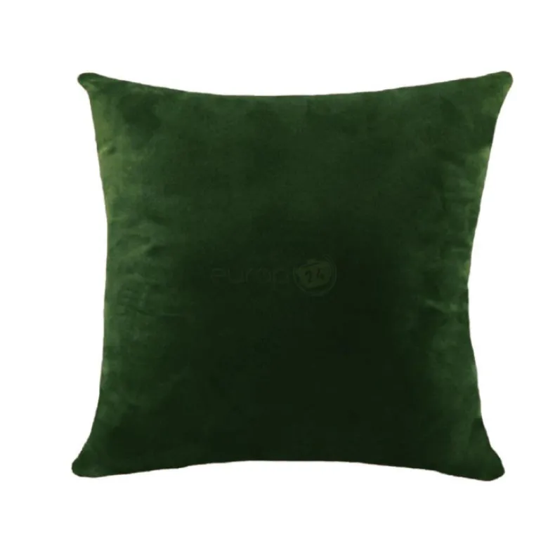 Poduszka dekoracyjna 40x40 velvet welurowa butlekowa zieleń
