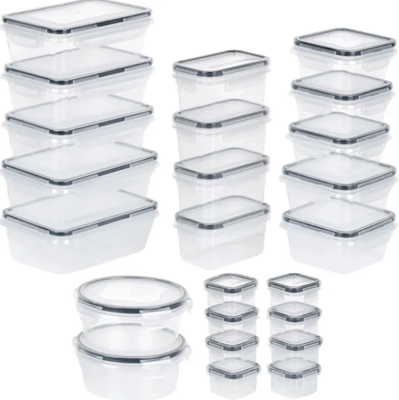 Pojemniki z pokrywką 60/320/350/550/700/840 ml lunchbox zestaw 24szt hermetyczne