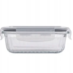 Pojemnik 640 ml na żywność jedzenie pudełko z pokrywką lunchbox prostokątny hermetyczny Mariet Florina