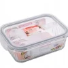 Pojemnik 1050 ml na żywność jedzenie pudełko z pokrywką lunchbox prostokątny hermetyczny Mariet Florina