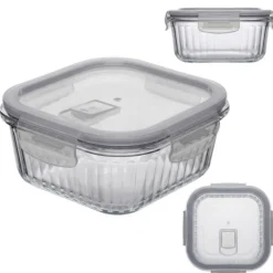 Pojemnik 1200 ml na żywność jedzenie pudełko z pokrywką lunchbox kwadratowy hermetyczny Mariet Florina