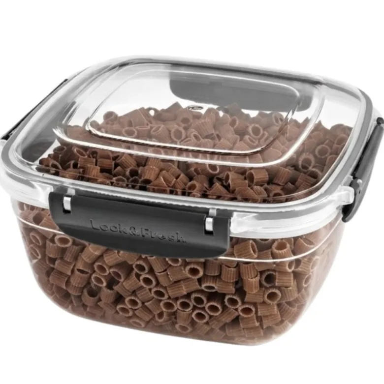 Pojemnik 2400ml na żywność jedzenie pudełko z pokrywką lunchbox kwadratowy hermetyczny Tragar