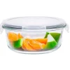 Pojemnik szklany 600 ml okrągły lunchbox Altom Fresh żaroodporny hermetyczny