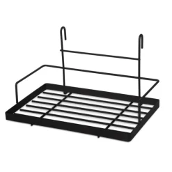 Reling kuchenny czarny Edenberg EB 8516 półka metalowa 16 elementów