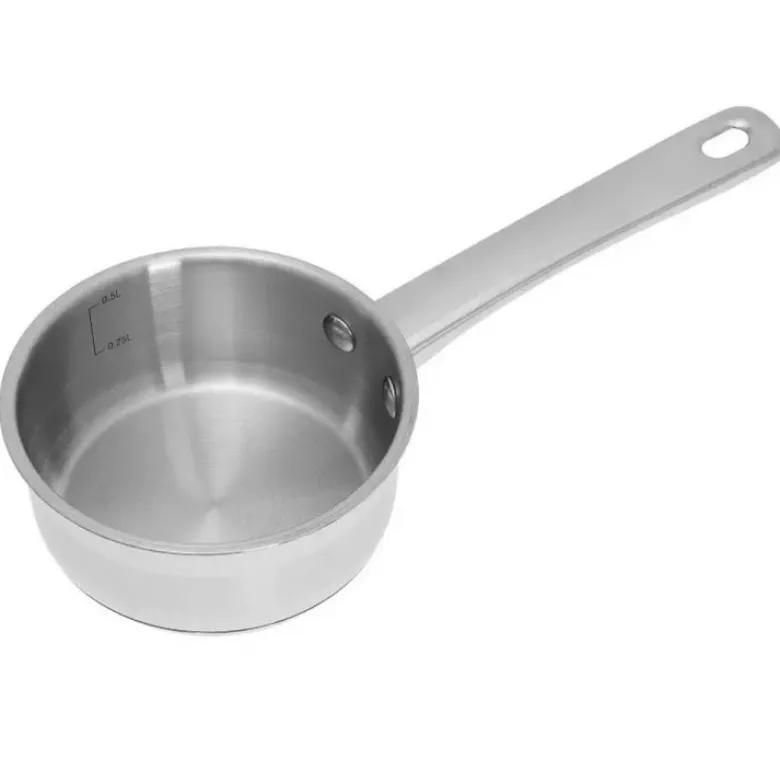 Rondel stalowy Kinghoff KH 4321 0,5 L z pokrywką INDUKCJA