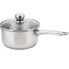 Rondel stalowy Kinghoff KH 4322 1.0 L 18/10 z pokrywką INDUKCJA