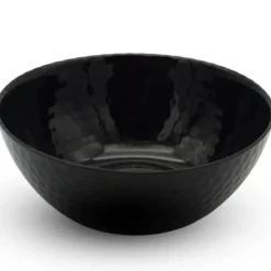 Salaterka czarna na sałatkę głęboki 16cm miska na zupę opal Diamond Tragar