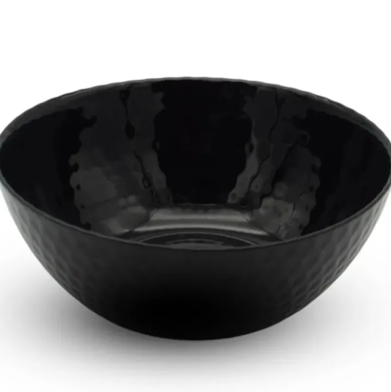 Salaterka czarna na sałatkę głęboki 16cm miska na zupę opal Diamond Tragar