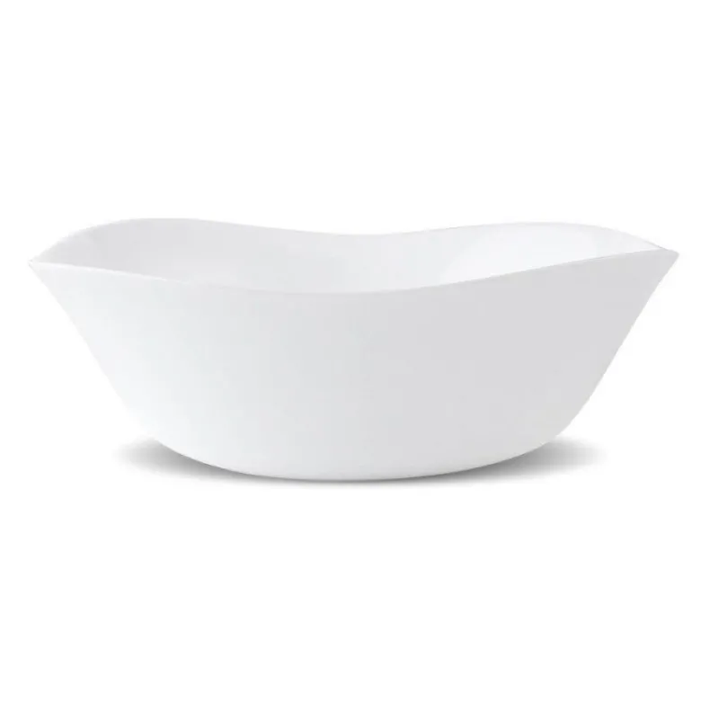 Salaterka miska 24 cm Bormioli Parma kwadratowa biała