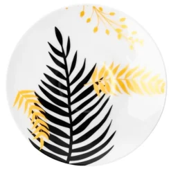 Serwis kawowy porcelanowy filiżanki ze spodkiem do kawy i herbaty 250 ml ELOVEN ODELO OD2971 Delhi