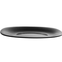 Serwis obiadowy 18 elementów dla 6 osób MG Home Pavia Black zestaw talerzy czarne talerze