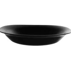 Serwis obiadowy 36 elementów dla 12 osób MG Home Pavia Black zestaw talerzy czarne talerze