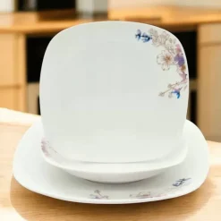 Serwis obiadowy 18 elementów komplet talerzy Bella Fiore Tragar TR-70