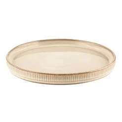 Serwis obiadowy porcelanowy GierekHoff Evie 30 elementów z salaterkami i kubkami zestaw talerzy dla 6 osób retro 1211
